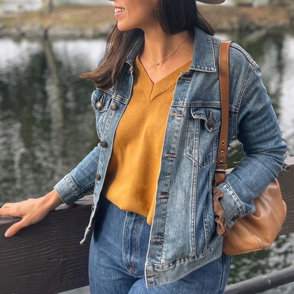 Lucky Brand Blue Denim Jacket - Picture 1 of 9